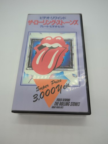 The Rolling Stones Video Rewind VHS Japanese Release V30M9378 - Picture 2 of 6