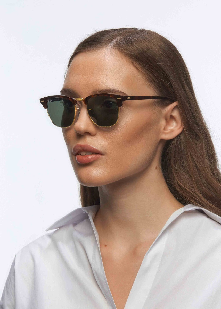 Brand New 2025 Ray Ban Sunglasses Rb 3016 W0366 CLUBMASTER
