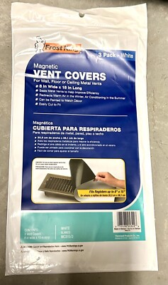 PKG Frost King 15 x Magnetic Vent Covers HVAC White
