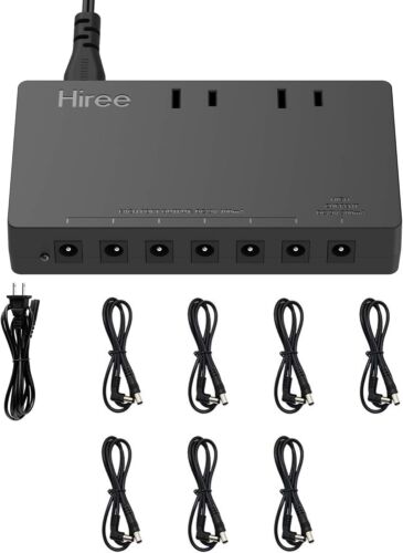 Guitar Pedal Power Supply 7 DC Output for 9V Effect Pedal Board with 2 AC Out... - Picture 7 of 7