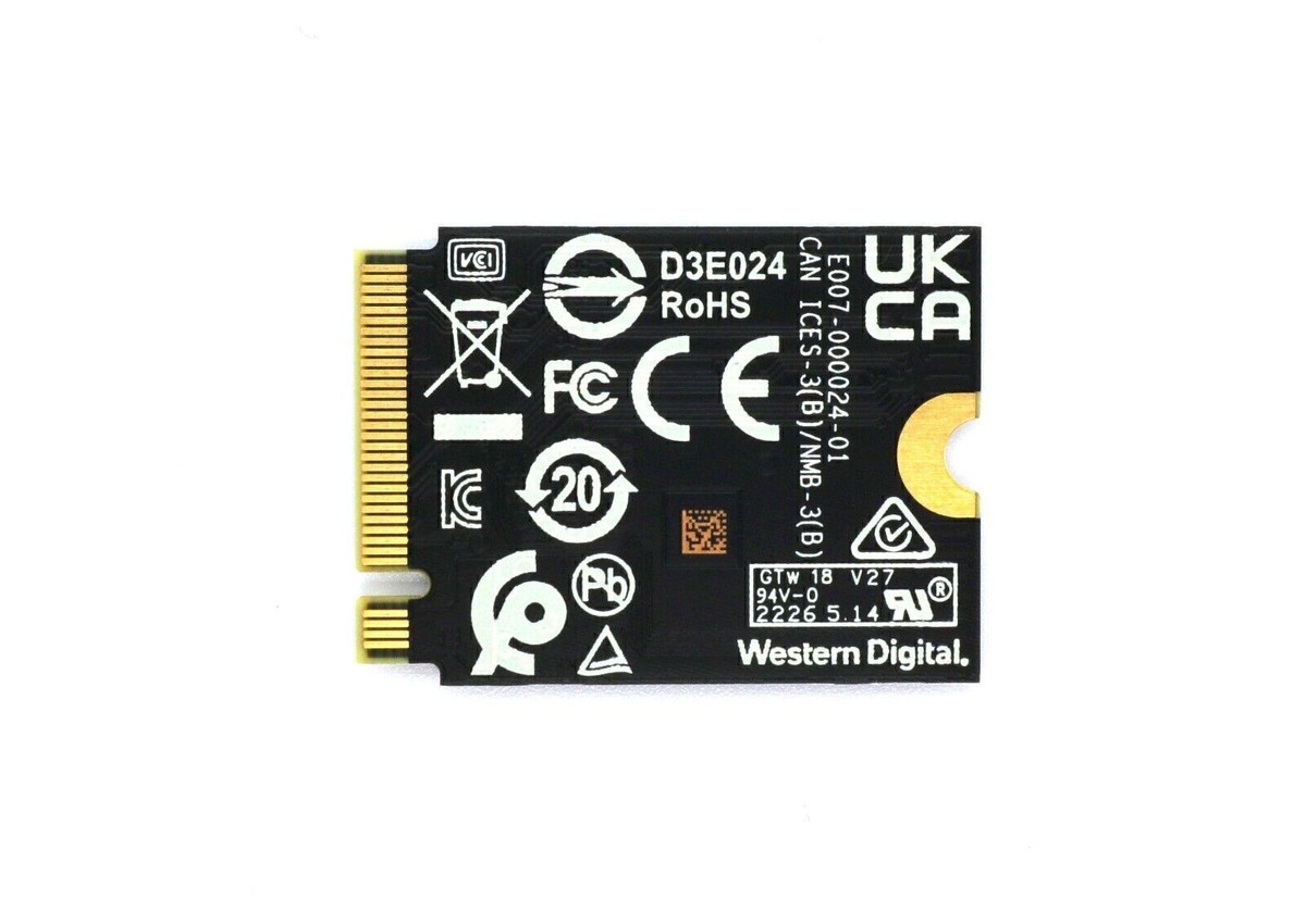 NEW 1TB WD SN740 M.2 2230 SSD NVMe PCIe For Microsoft Surface Pro