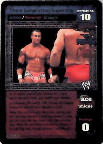 Raw Deal CCG Third Generation Superstar (Foil) - Armageddon - Picture 2 of 2