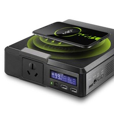 200W 41600mAh Portable Power station Solar Generator Battery Backup for Camping