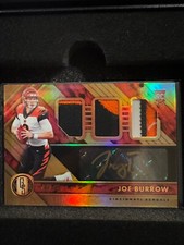 Joe Burrow RPA Rookie Patch Auto Autograph Gold Standard 49/49 Beautiful Card!!!