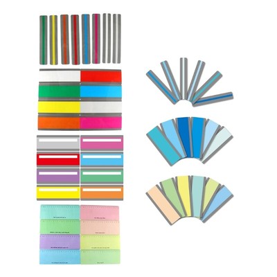 Small Book Marker Clip for Student Coloured Bookmarks Colored Overlays Bookmarks
