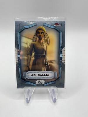 2022 Finest Star Wars Base #1 Adi Gallia