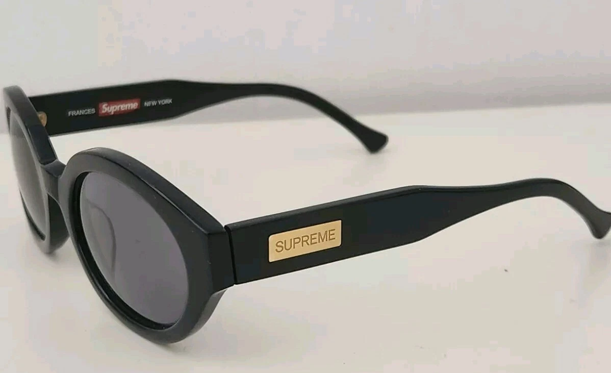 SS14 Supreme Frances sunglasses made in Japan Vintage 2014 Black Rare