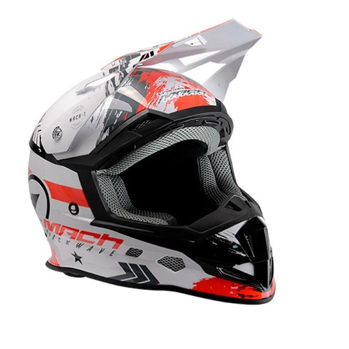 Casque Helmet Cross Motard Off Road NPX-2 HBS Homologué Blanc