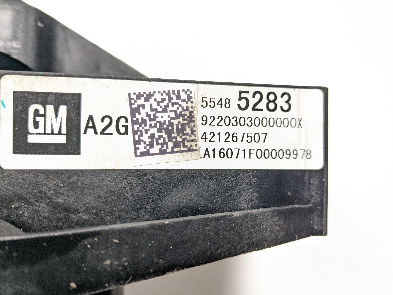 VAUXHALL MOKKA GEAR SELECTOR STICK SHIFTER & COWLING MANUAL 55485283