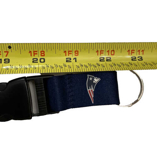New England Patriots NFL 22" Schlüsselband blau Schlüsselanhänger Nylon Breakaway Football - Bild 7 von 11