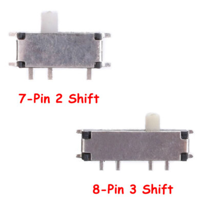 7-Pin 2 Shift/8-Pin 3 Shift MSK-12C02/MSK-02 MINI Slide Switch SMD Toggle Switch