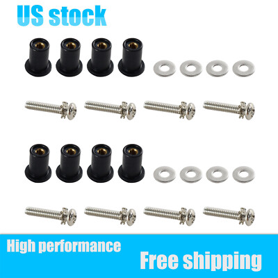 Harley Headlight Well Nuts - Harley Touring Headlight Bucket Nacelle Stainless Steel & Rubber Harley Headlight Well Nuts - Harley Touring Headlight Bucket Nacelle Stainless Steel & Rubber
