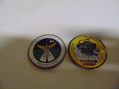 CHALLENGE COIN 932st CIVIL ENGINEER SQUADRON USAF PRIME BEEF 