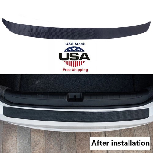 5D Carbon Look Door Sill Door Side Bumper Scratch Molding Trim Protective Guard - Picture 2 of 9