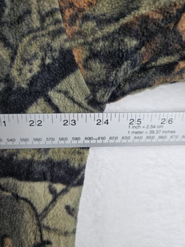 Trail Crest Mens Green Realtree Fleece Hoodie Full Zip Camo Hunting Jacket M - Picture 13 of 14