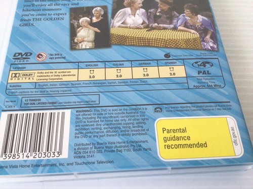 The Golden Girls Complete Series 1-7 DVD Region 4 Pal Tv Series Postage Included - Picture 18 of 23