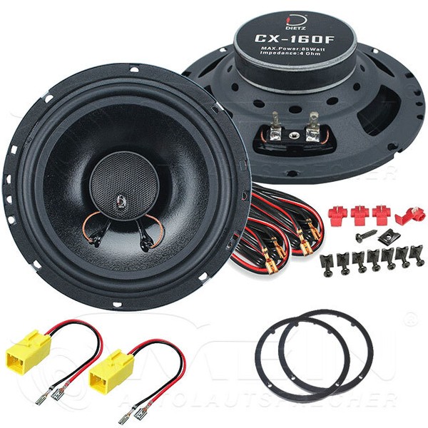 Dietz Auto Lautsprecher FüR Fiat Multipla 1999-2010 Front TüR 2-Wege 85W #Begb-image
