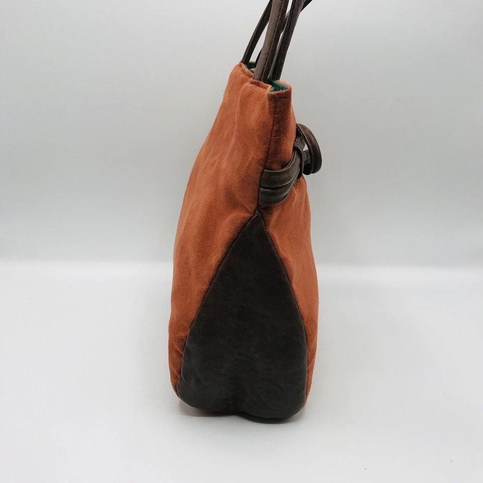 Сумочка Victorias Secret с верхней ручкой темно-светло-коричневая искусственная кожа хипстерская богемная - Изображение 4 из 4