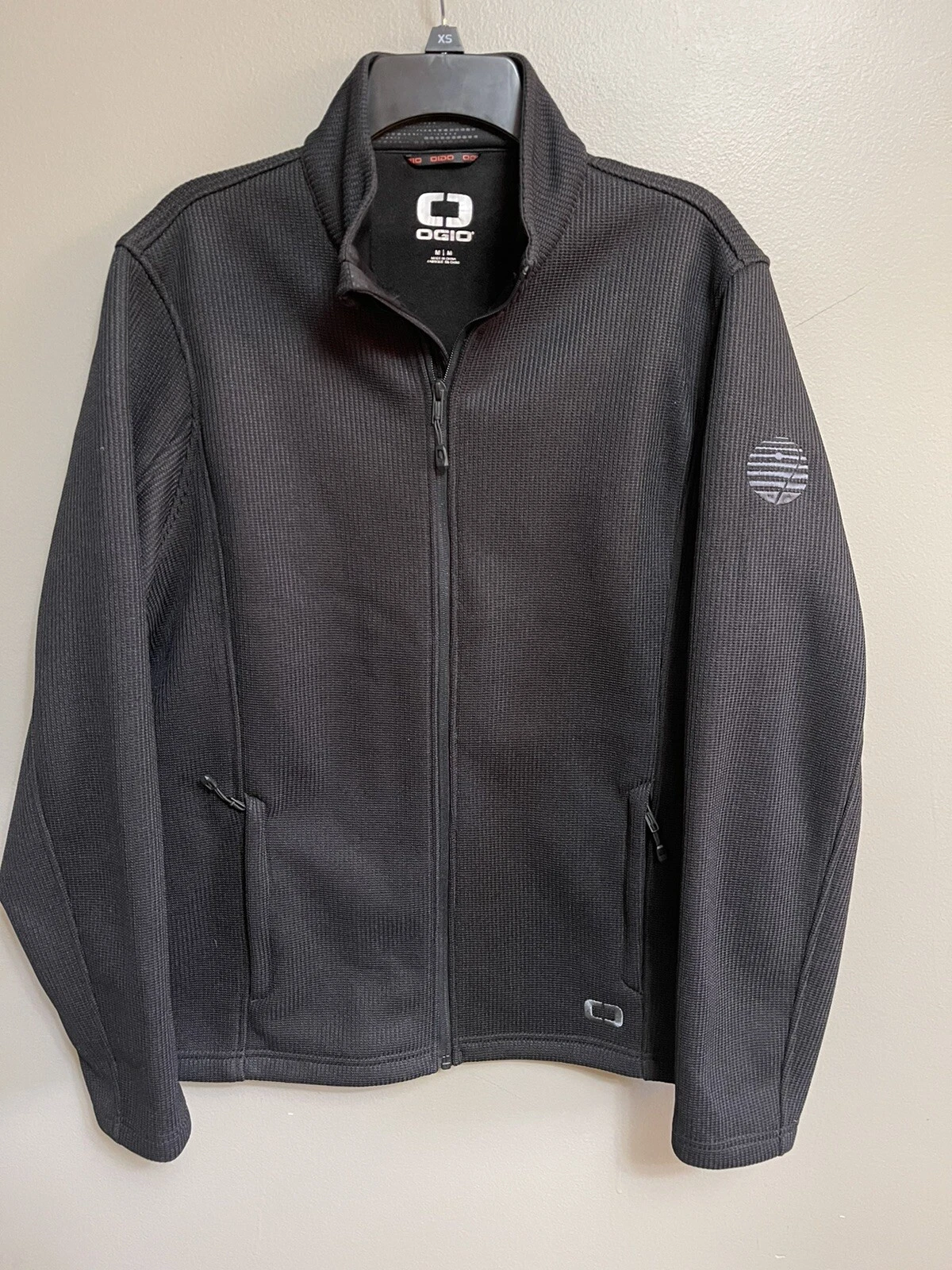 OGIO ® Grit Fleece Jacket OG727 Full Zip Men Sz Medium EUC