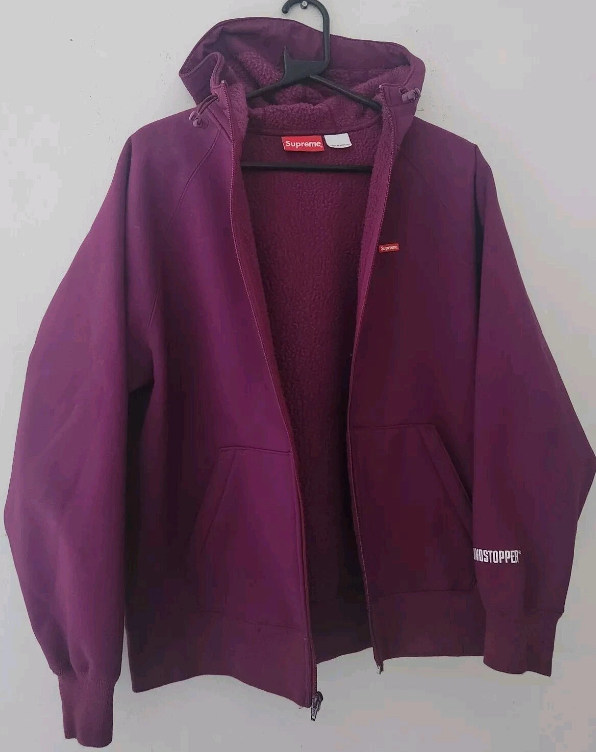 Sweat à capuche FW21 Supreme GORE WINDSTOPPER S petit sweat à capuche résistant à l'eau