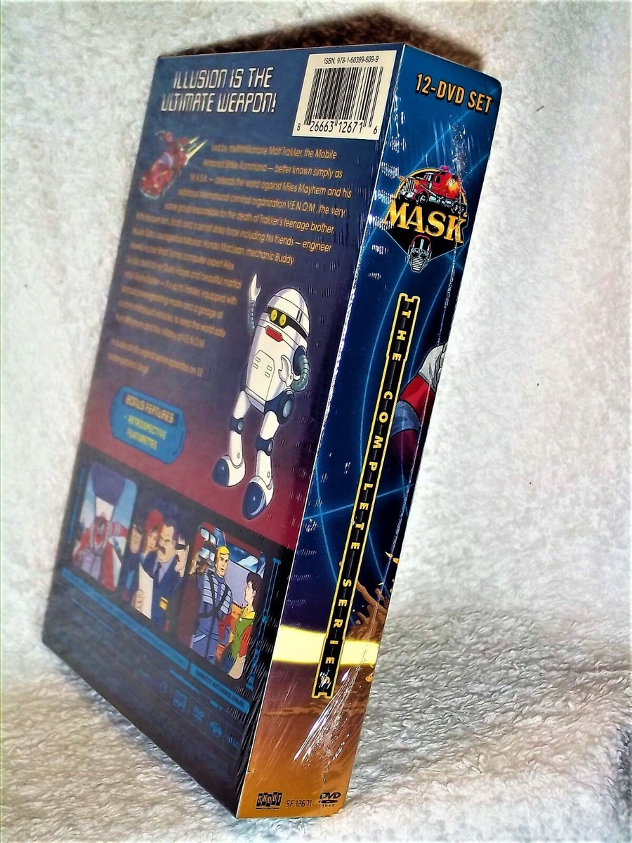 M.A.S.K.: The Complete Series (DVD, 2011, 12-Disc Set) for