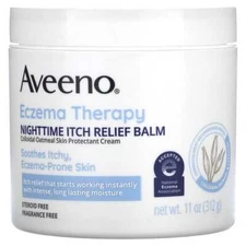 Aveeno Active Eczema Therapy Itch Relief Balm with Colloidal Oatmeal 11 Ounce
