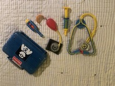 2000 Fisher Price Toys Medical Kit Doctor Nurse Play Set