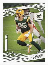 2021 Panini Prestige 103 Robert Tonyan Green Bay Packers Card