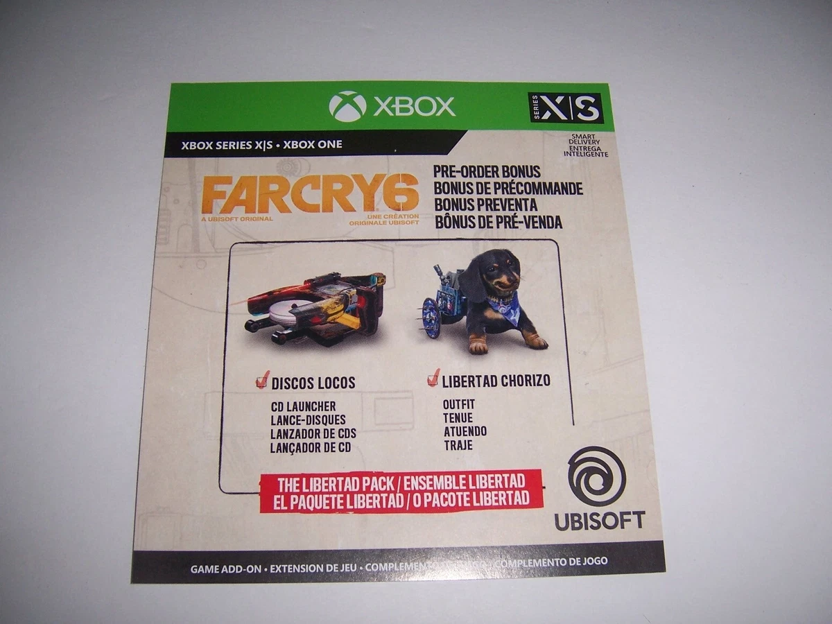 Far Cry 6 Preorder Bonus Xbox One Series X | S