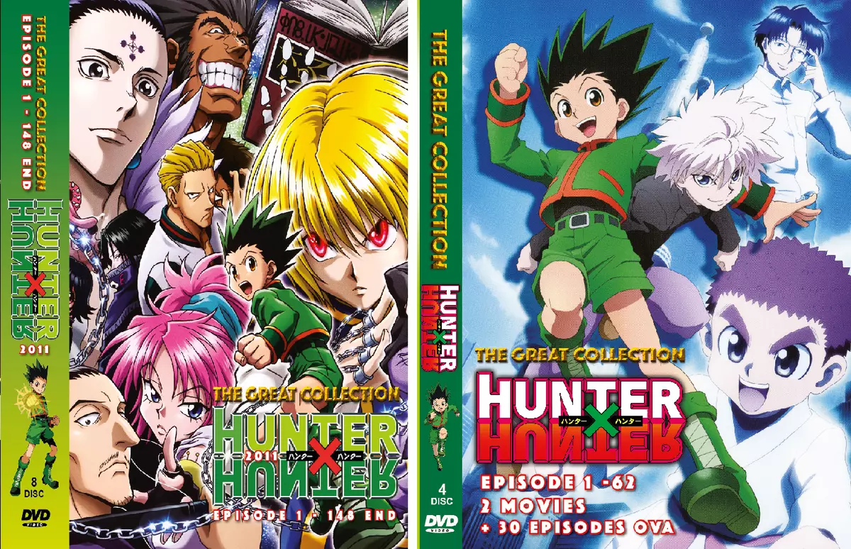 DVD The Great Collection HUNTER X HUNTER Series+ 2 Movies+ 30 OVA English  Dub