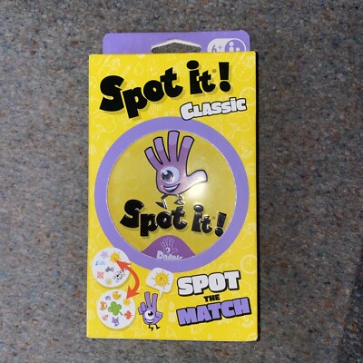 Spot It Classic Card Board Game Spot The Match New! Sealed! NIB