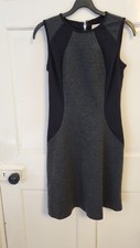 Michael Kors Black Grey Dress UK 8
