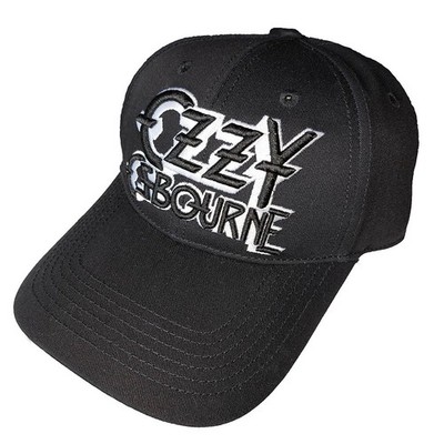 Ozzy Osbourne Baseball Cap Classic Logo Basecap Kappe Mütze Black Sabbath