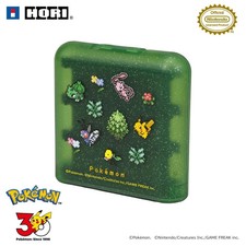 Pok mon HORI Card Case 24 Pikachu Mew Pixel Art Green Switch 2 Japan 2026 PSL