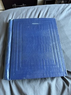 Stamp Album With Worldwide Stamps Inside
