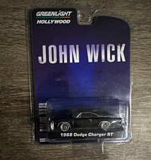 GreenLight Hollywood John Wick 1968 Dodge Charger R/T 1:64 Black Unopened