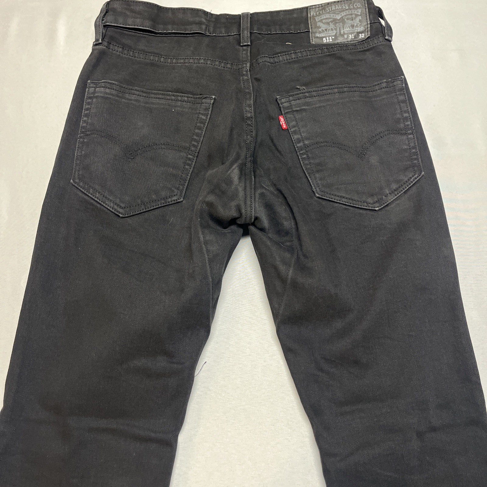 Levi's Men's 511 Slim Jeans, Low Rise Flex Stretch Slim Fit Tapered Pants, Black thumbnail 6