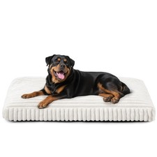 XXL Dog Bed, Flat Pet Beds with Removable Washable Cover, Pet Mat Cute Dog Cr...