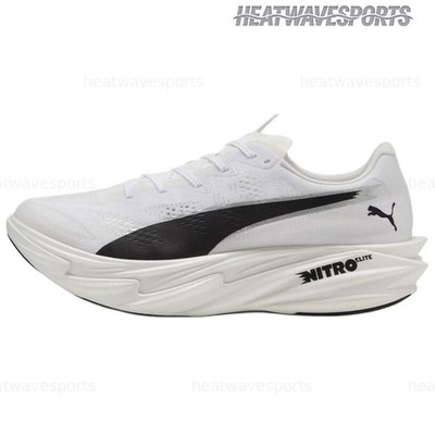 Puma Deviate Nitro Elite 4 'White Black' 312127-05 Men New Sizes