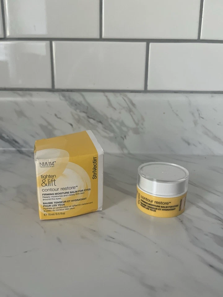 Bálsamo hidratante reafirmante StriVectin Contour Restore™ para ojos, 0,5 oz Foto 2 de 3