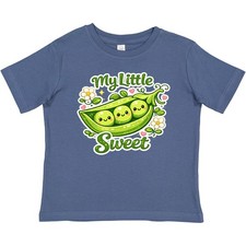 Inktastic Sweet Pea Baby Cute Baby T-Shirt My Little Vegetables Theme Love Tees