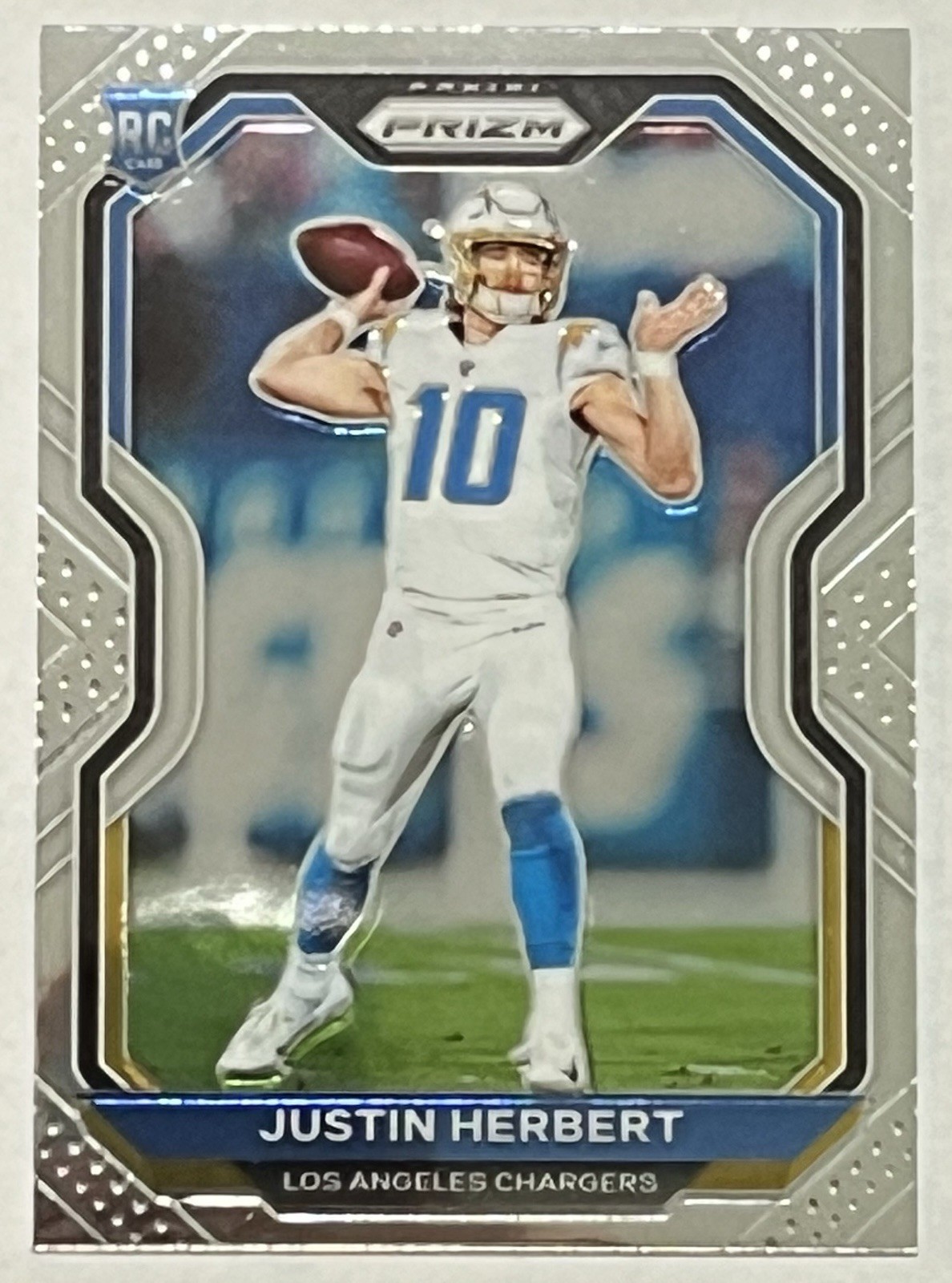 2020 Panini Prizm - Rookies Justin Herbert #325 (RC)