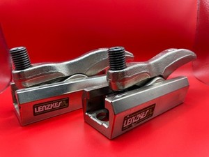 2 Lenzkes Workholding clamps 216-10 Great working condition with Tee nut screws