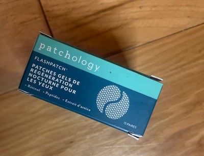 Patchology FlashPatch, Restoring Night Eye Gels 15 Pairs New In Box