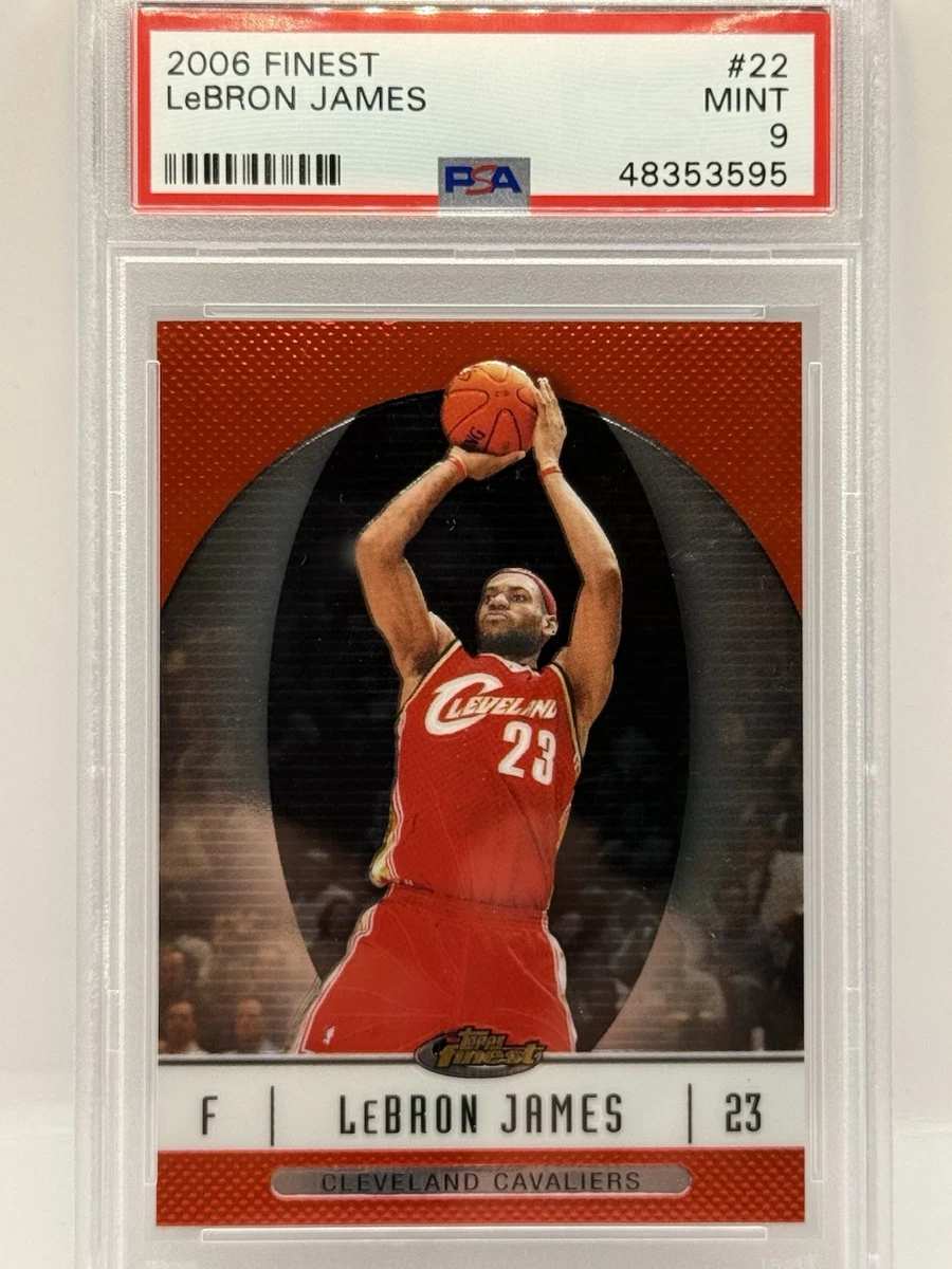 2006-07 Topps Finest - LeBron James #22 for sale | eBay
