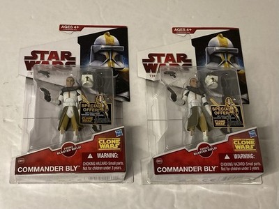 Star Wars The Clone Wars Clone Commander Bly CW39 Action Figure Hasbro 2009 New