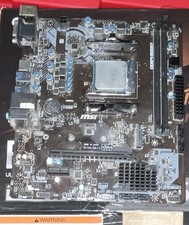 MSI A320M-A PRO MAX MicroATX AM4 Motherboard Ryzen 7 2700x