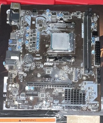 MSI A320M-A PRO MAX MicroATX AM4 Motherboard + Ryzen 7 2700x