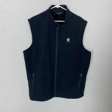 Schindler Elevator Port Authority Mens Black Soft Shell Vest 2XL LOGO