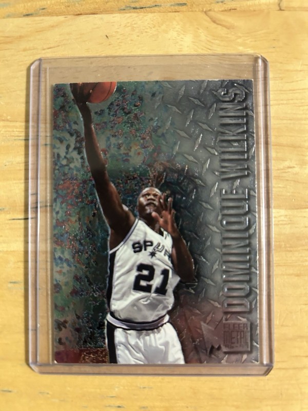 1996-97 Fleer Metal - Dominique Wilkins #212 San Antonio Spurs Basketball Card